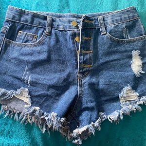shein jean shorts